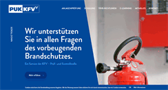 Desktop Screenshot of kfv-brandschutz.at